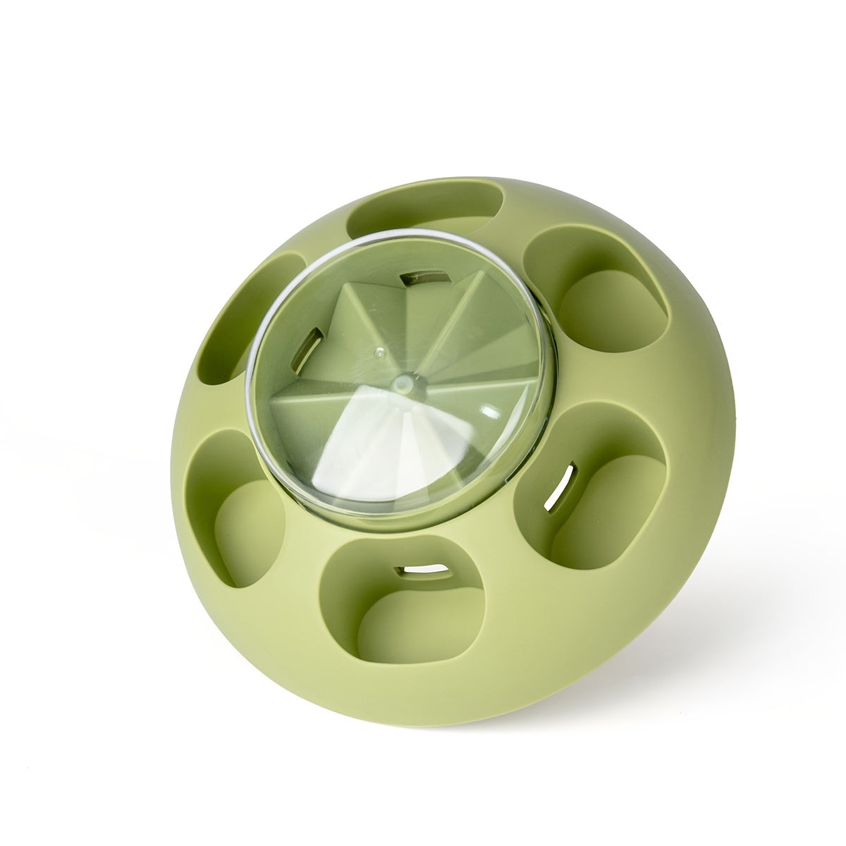 Dog Push-Type Slow Feeder, Automatic Pet Feeder, Slow Feeding Bowl, Fun Interactive Dog Toy Food Dish, Pet Slow Feeder